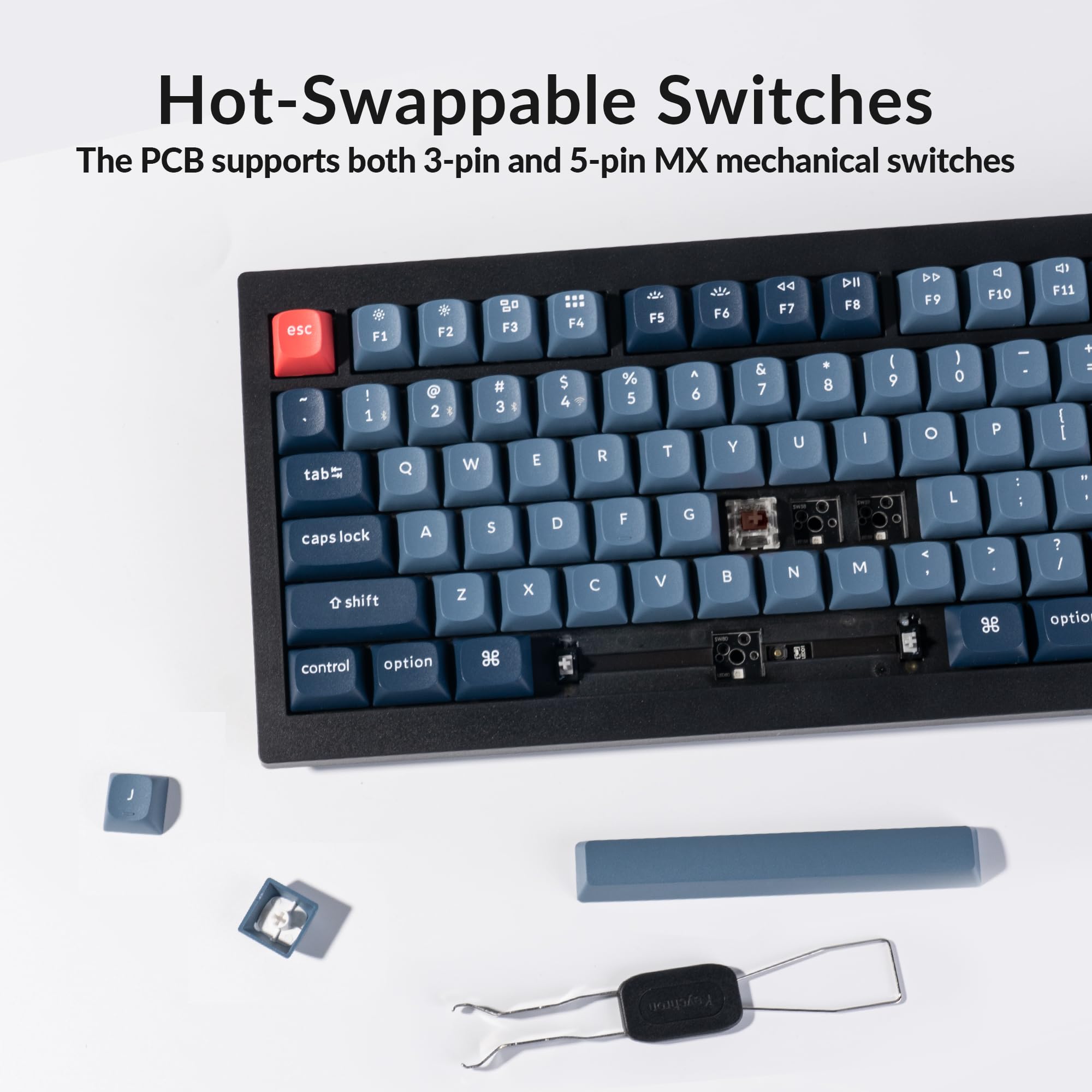 keychron v3 MAX 英語配列キーボード(茶軸) Amazon.com: Keychron V3 Max TKL Wireless Mechanical Keyboard